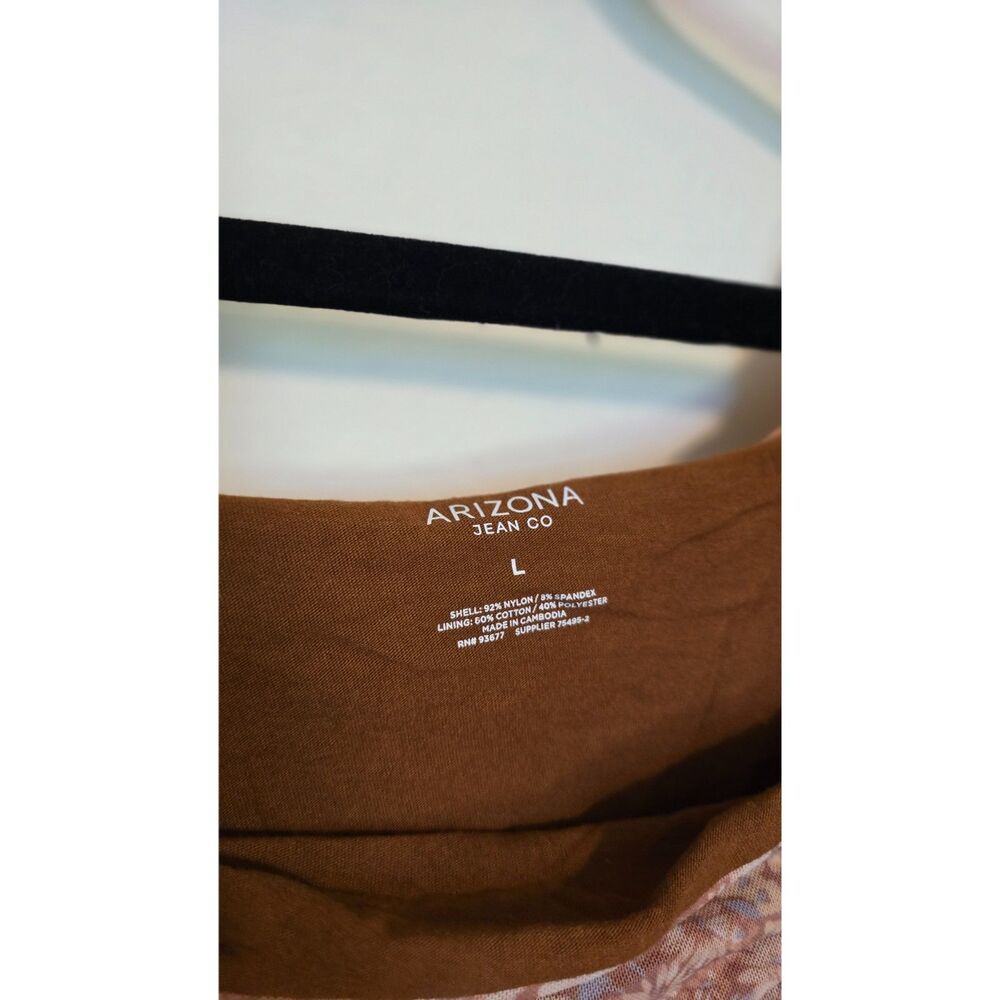 Arizona Rushed Soft Mesh Top | Size L - Picture 3 of 3